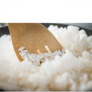 mixing rice