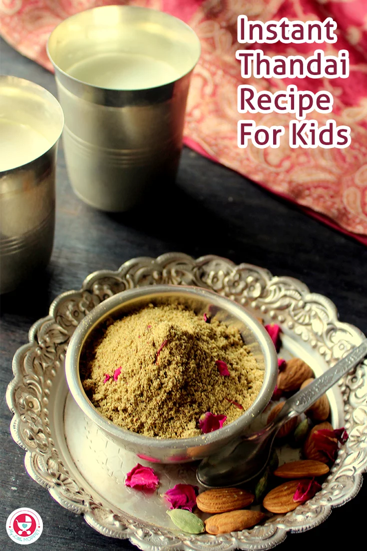 Instant Mini Thandai for Kids