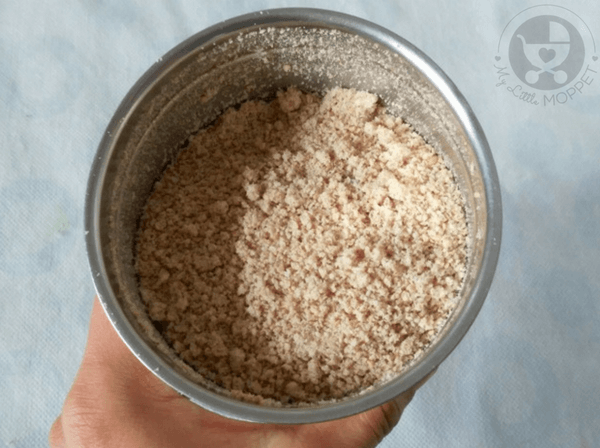 grinding of sesame seeds