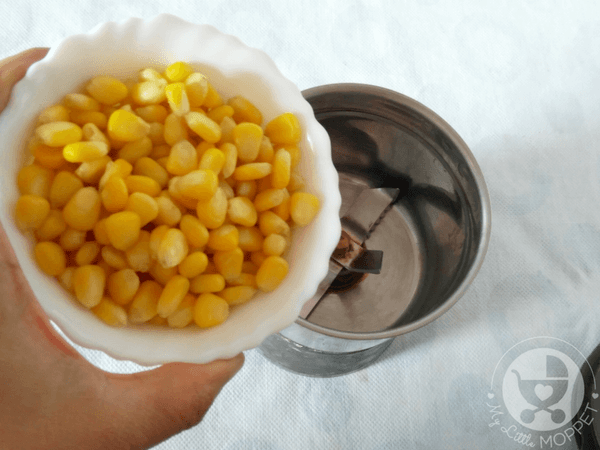 grinding of corn