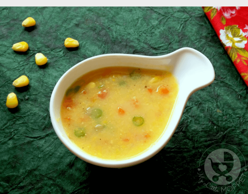 SweetCornVegetableSoupforToddlers மை லிட்டில் மொப்பெட்