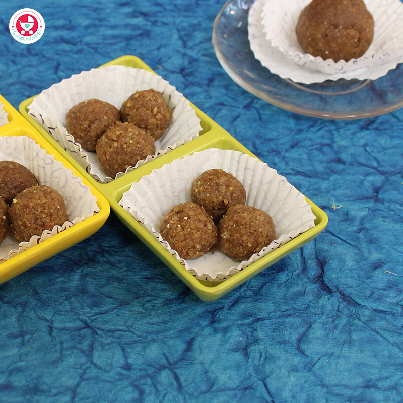 Chapathi Laddu snacks for Kids: