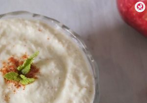 Apple-Cheese Puree for babies in Tamil