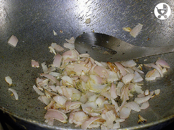 Add the onions and sauté