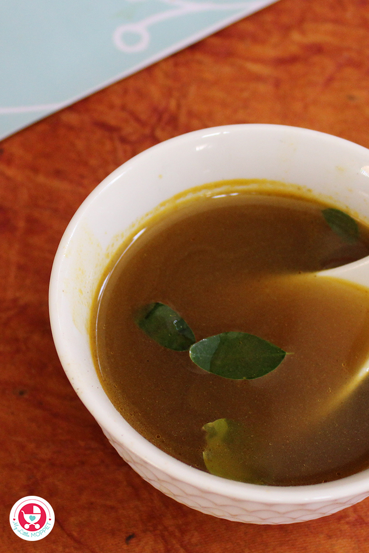 Murungai Keerai Soup for Babies