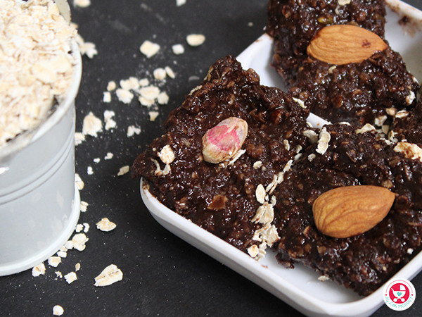 Chocolate oats dates snacks for babies