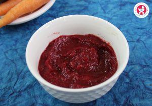 Carrot Beetroot Recipe for Babies in Tamil