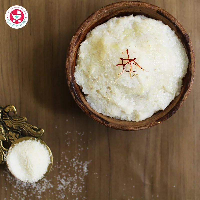 Banana Rava Halwa for Babies: