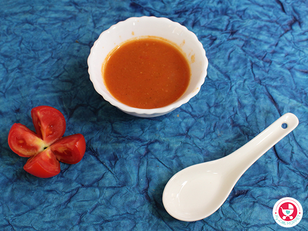 Tomato Soup for Babies in Tamil