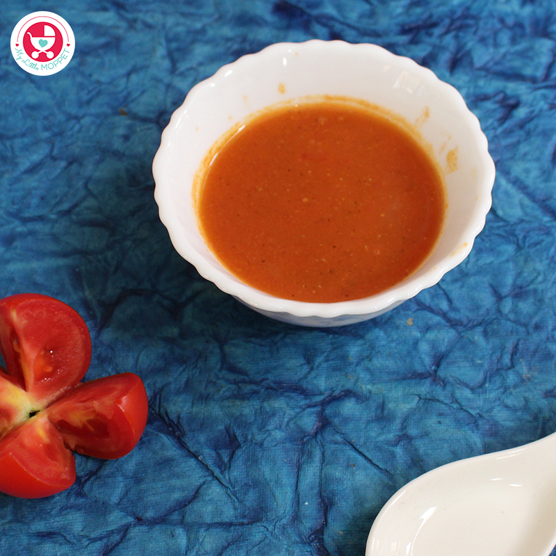 Tomato Soup for Babies in Tamil