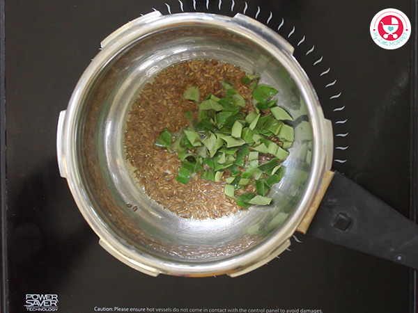 Add curry leaves and let it splutter. Jeera rice recipe for babies