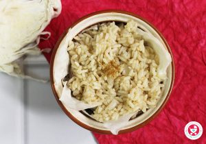Cabbage Rice for Babies in Tamil