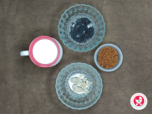 badam pisin sabja milk
